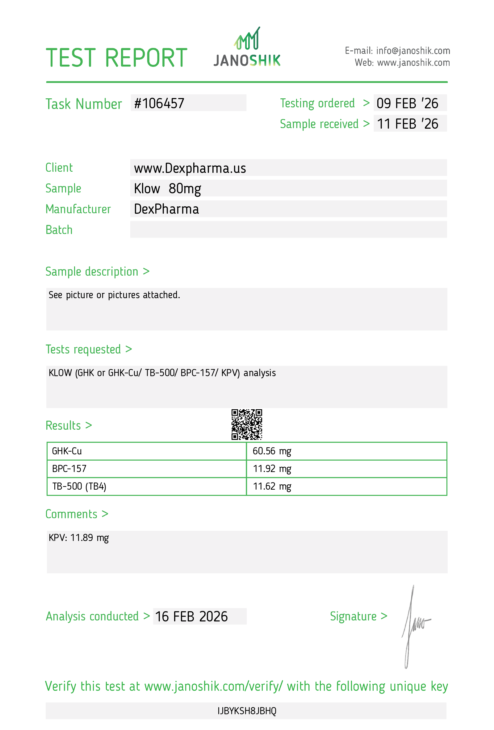 KLOW 80MG – FRASCO + DILUENTE